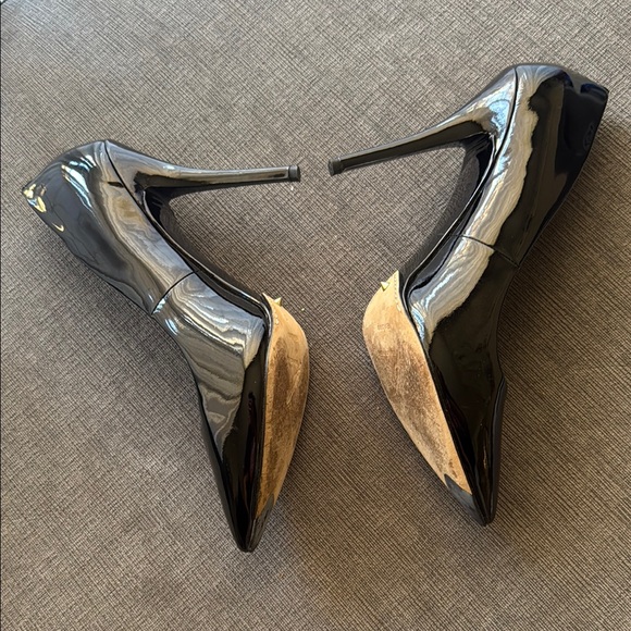 Brian Atwood Black Patent Leather Heels - Picture 3 of 11